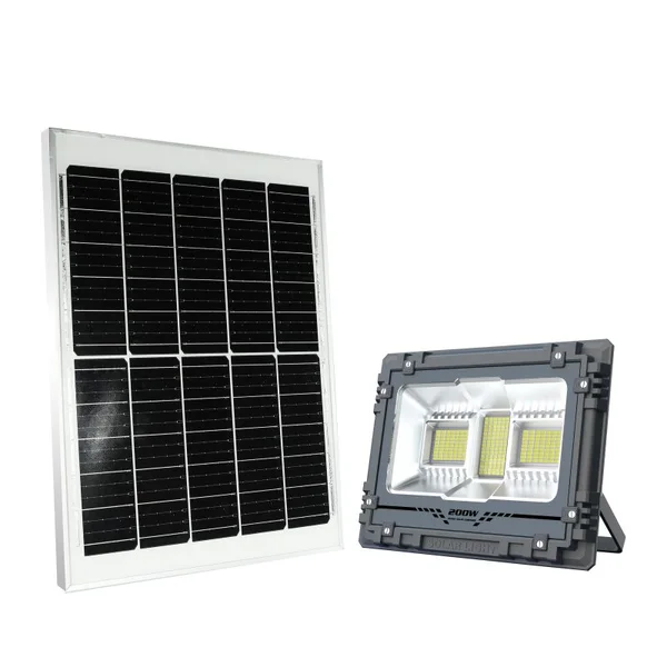 200W Solar Flood Light WHITE